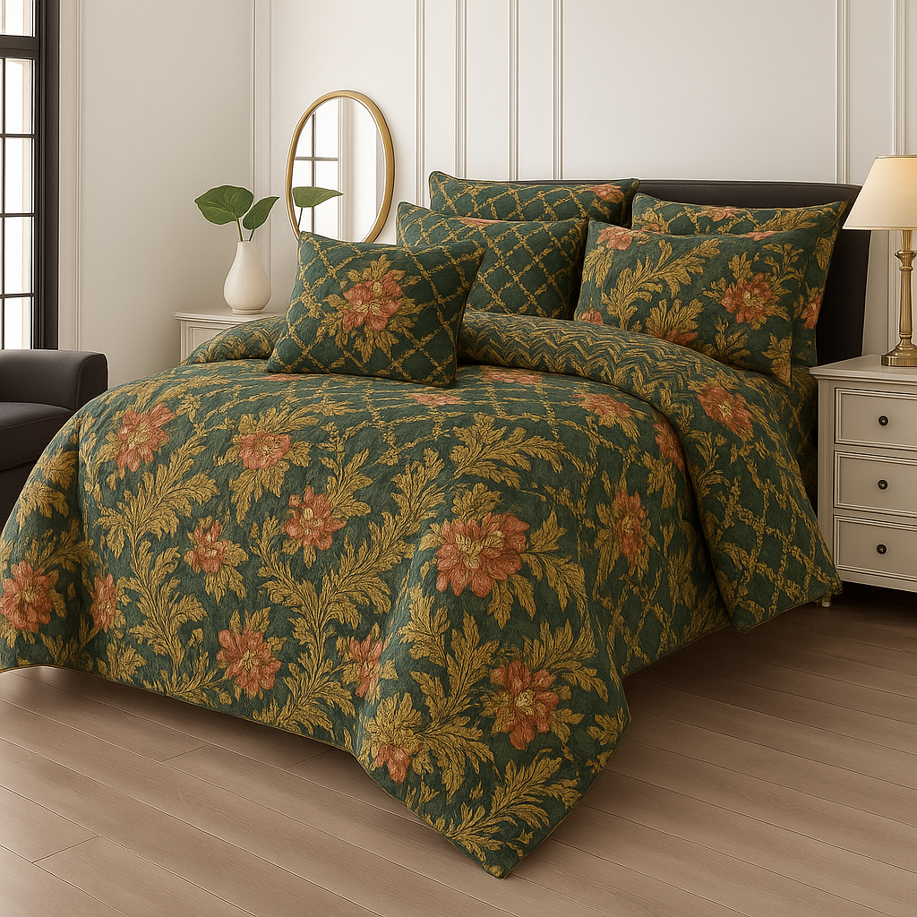 HERITAGE COMFORTER SET-7 PCS