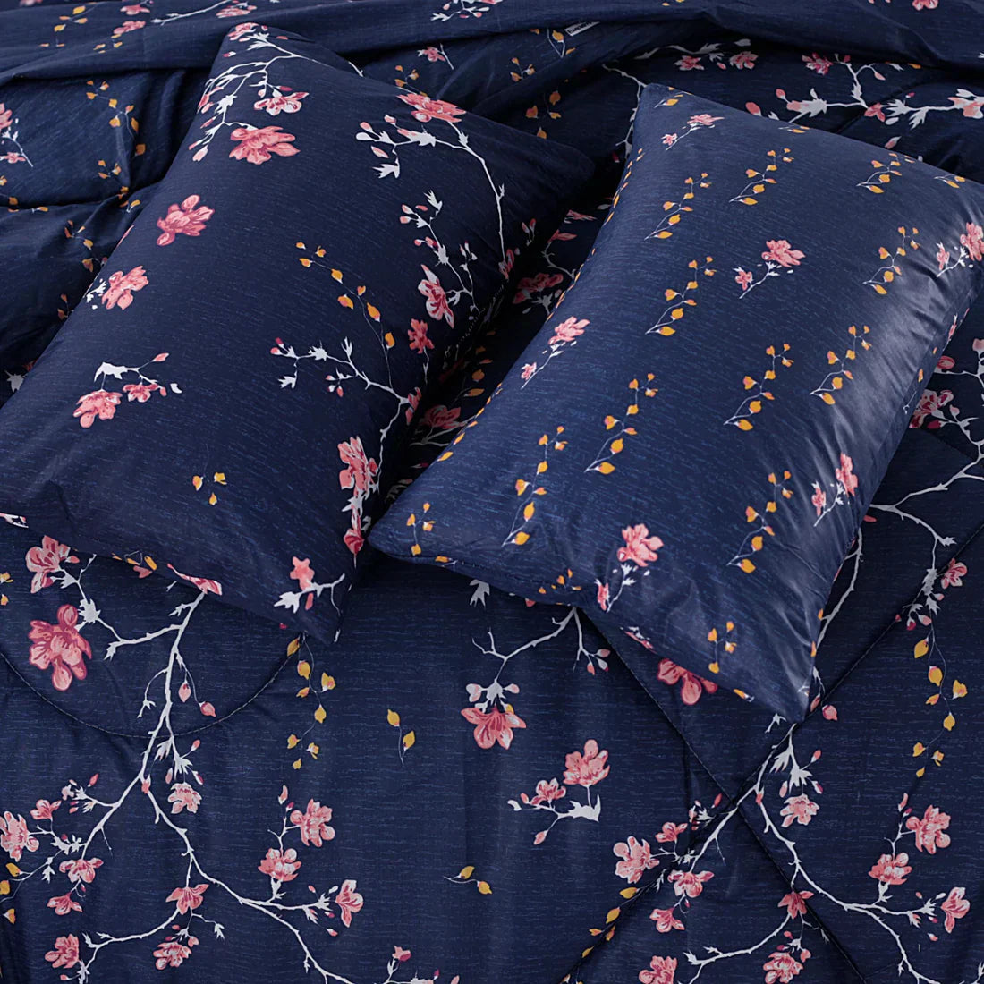 MIDNIGHT COMFORTER SET- 7 PCS