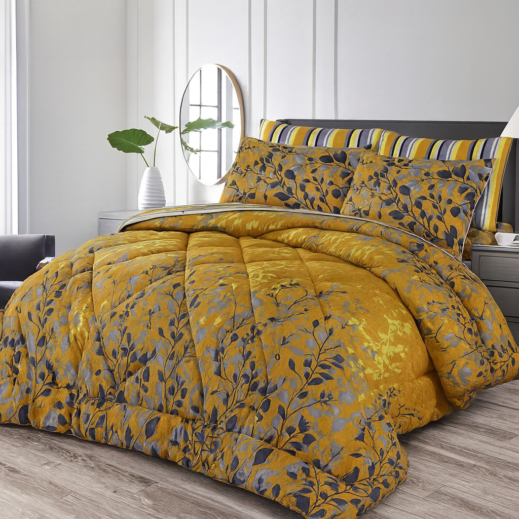 WINTER QUILT/ RAZAI SET (Heavy Filling) DZ-6