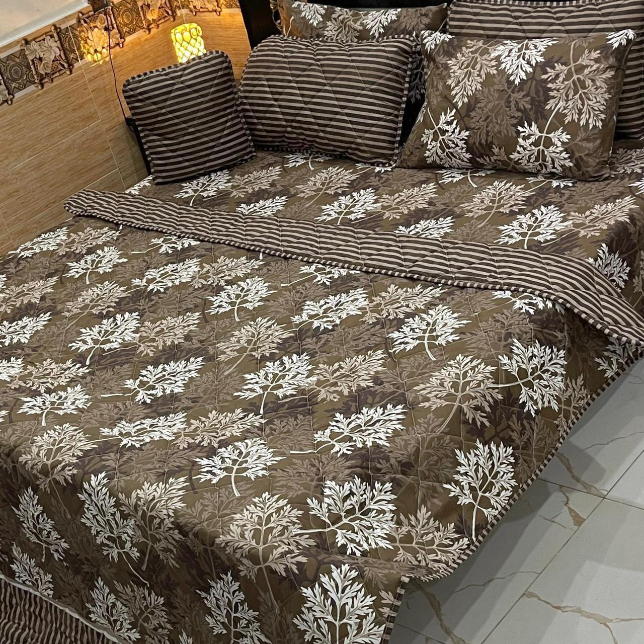 LATTE COMFORTER SET- 7 PCS