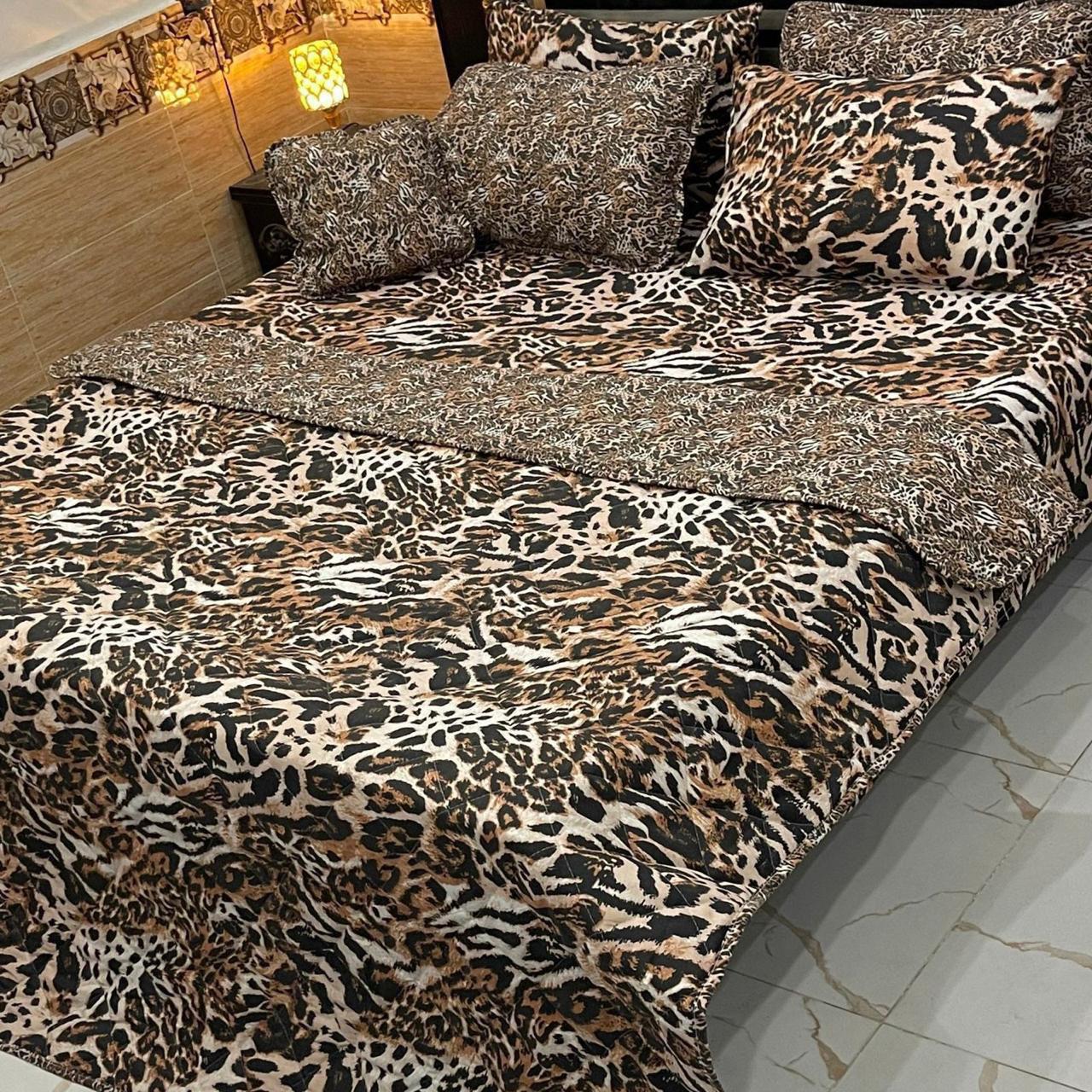 LEOPARD COMFORTER SET-7 PCS