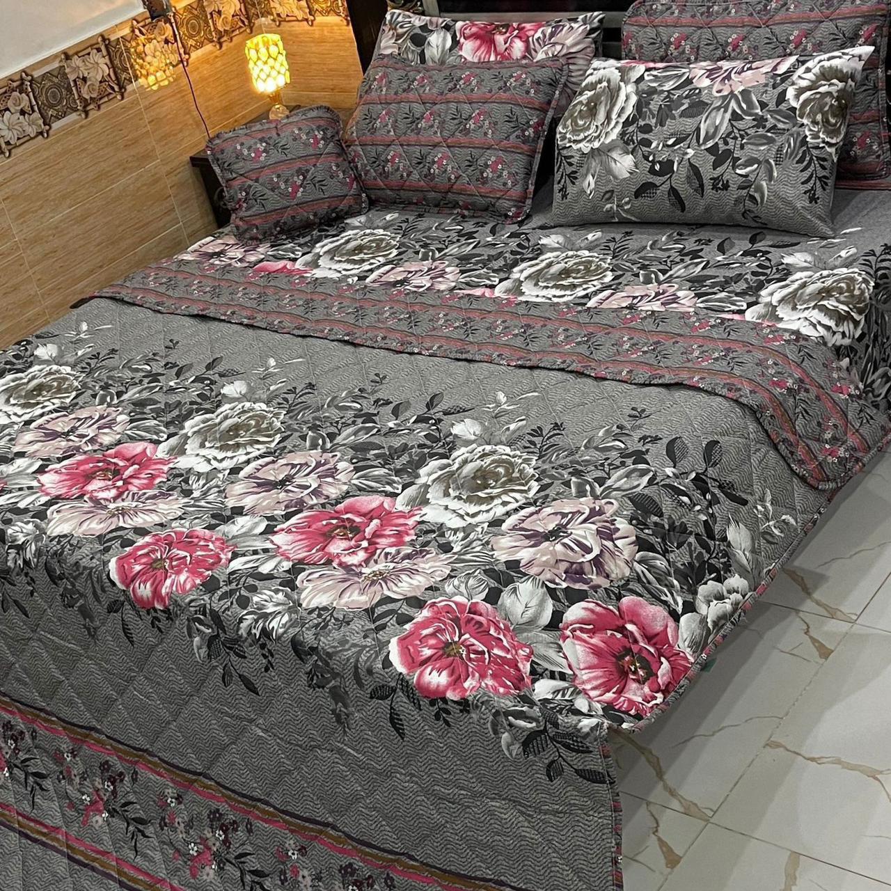 ASHROSE COMFORTER SET- 7 PCS