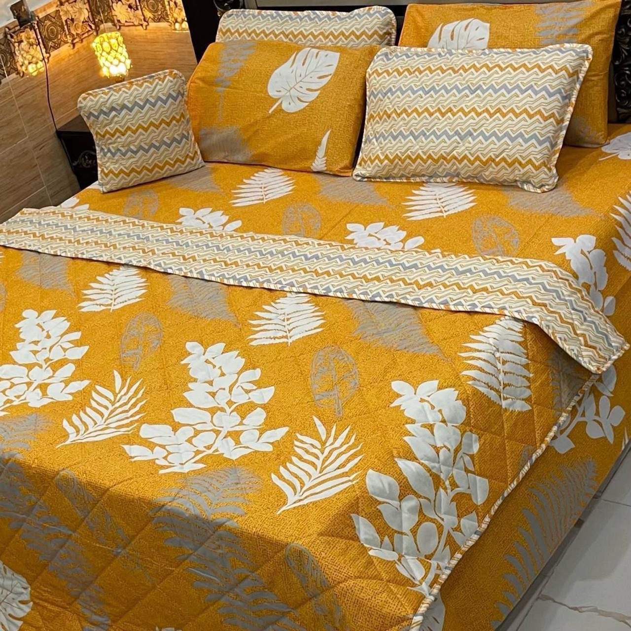 SUNSET COMFORTER SET- 7 PCS