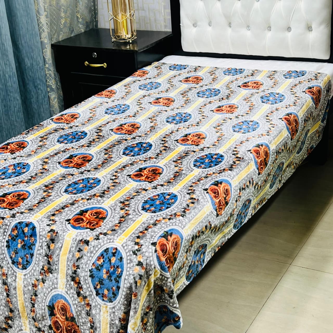 Soft Fleece Blanket – Single Bed (Design #03)