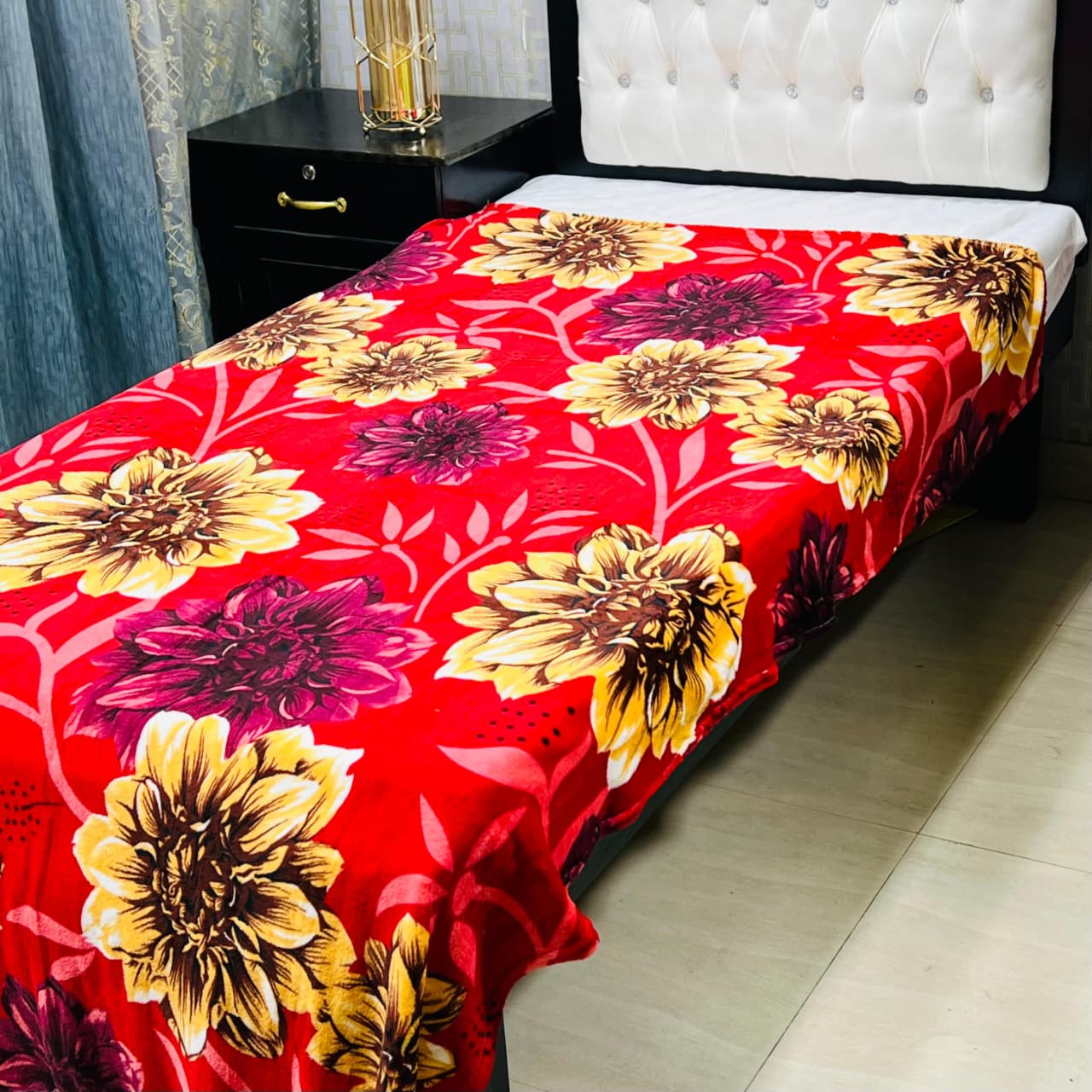 Soft Fleece Blanket – Single Bed (Design #01)