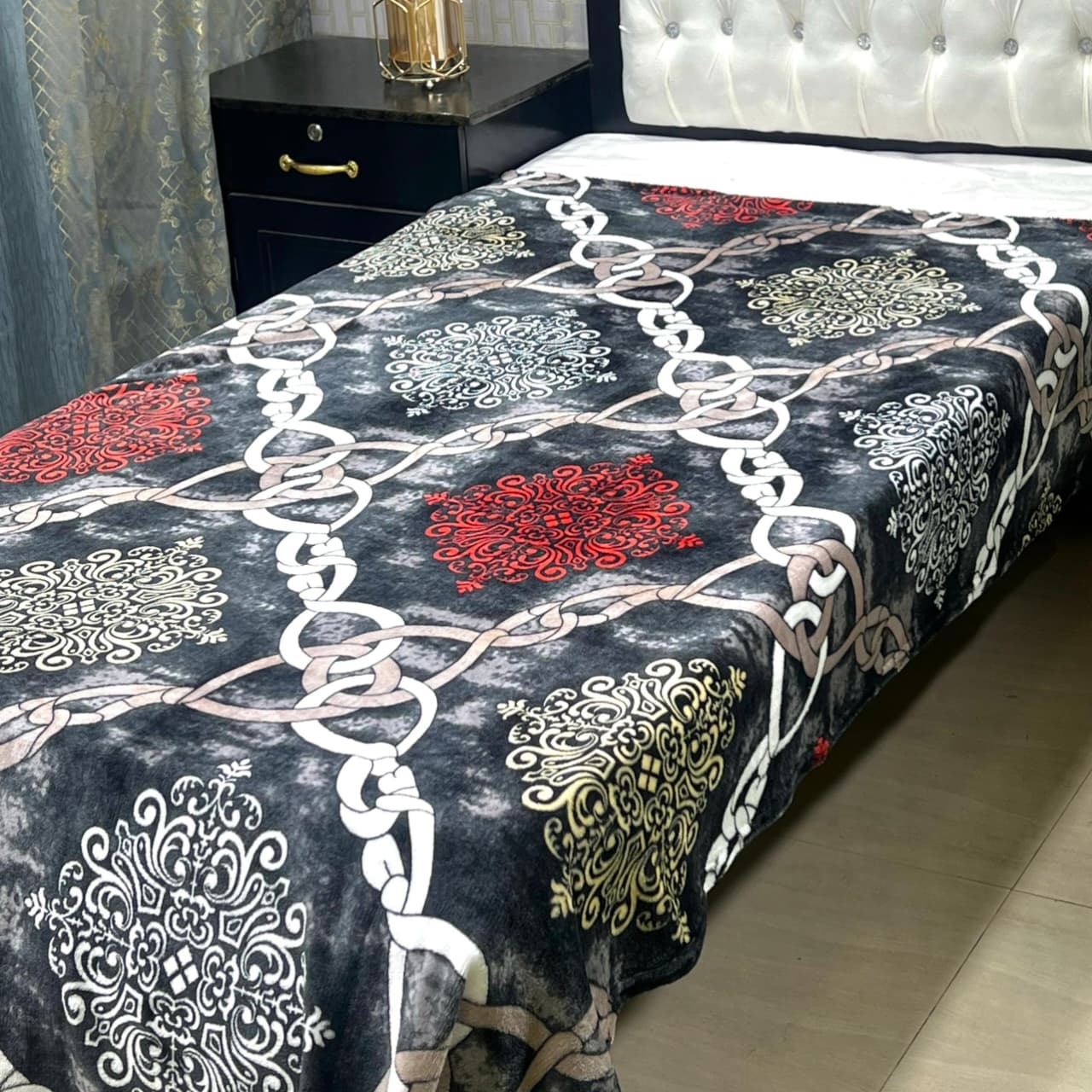 Soft Fleece Blanket – Single Bed (Design #06)