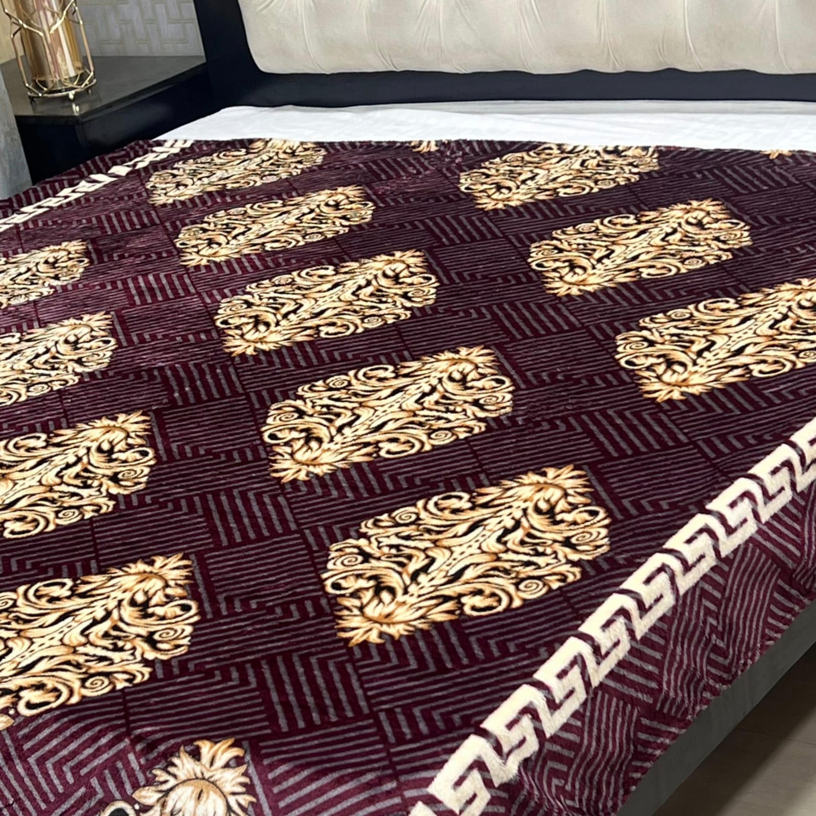 Soft Fleece Blanket – Double Bed (Design #02)