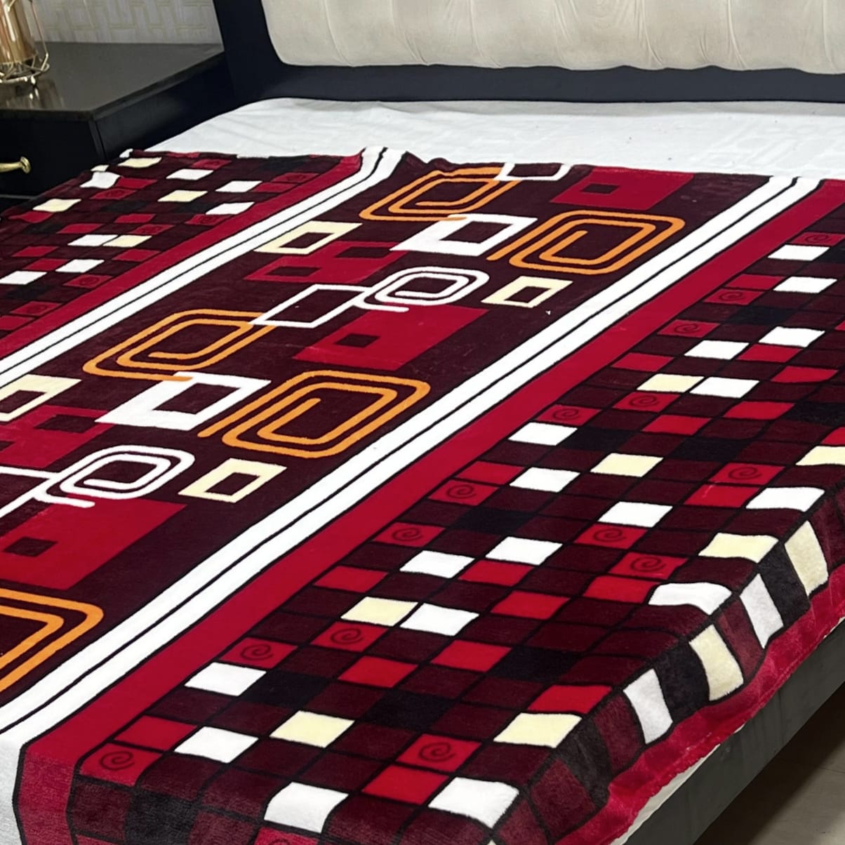 Soft Fleece Blanket – Double Bed (Design #14)