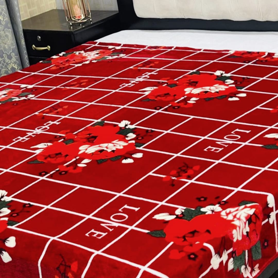 Soft Fleece Blanket – Double Bed (Design #18)