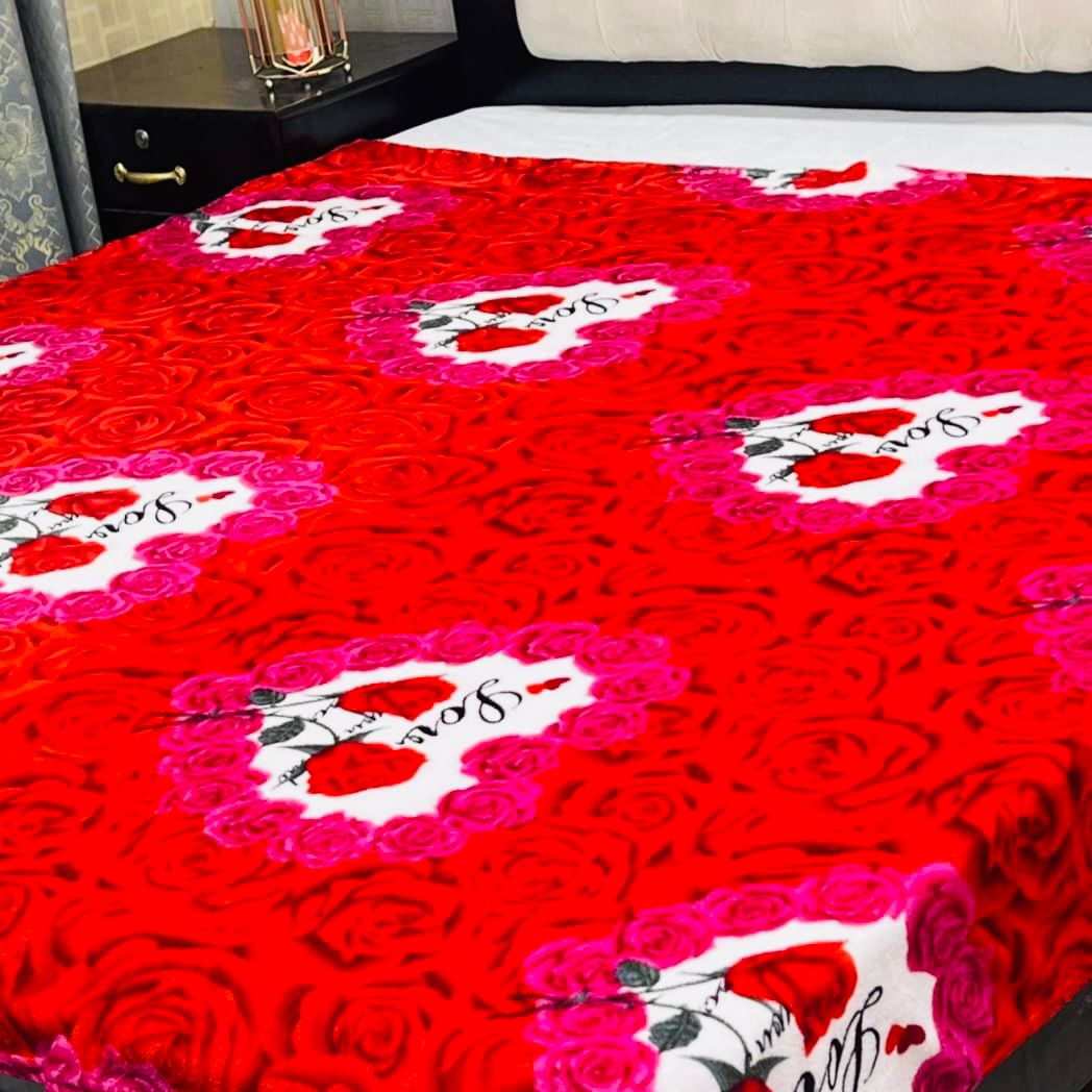 Soft Fleece Blanket – Double Bed (Design #15)