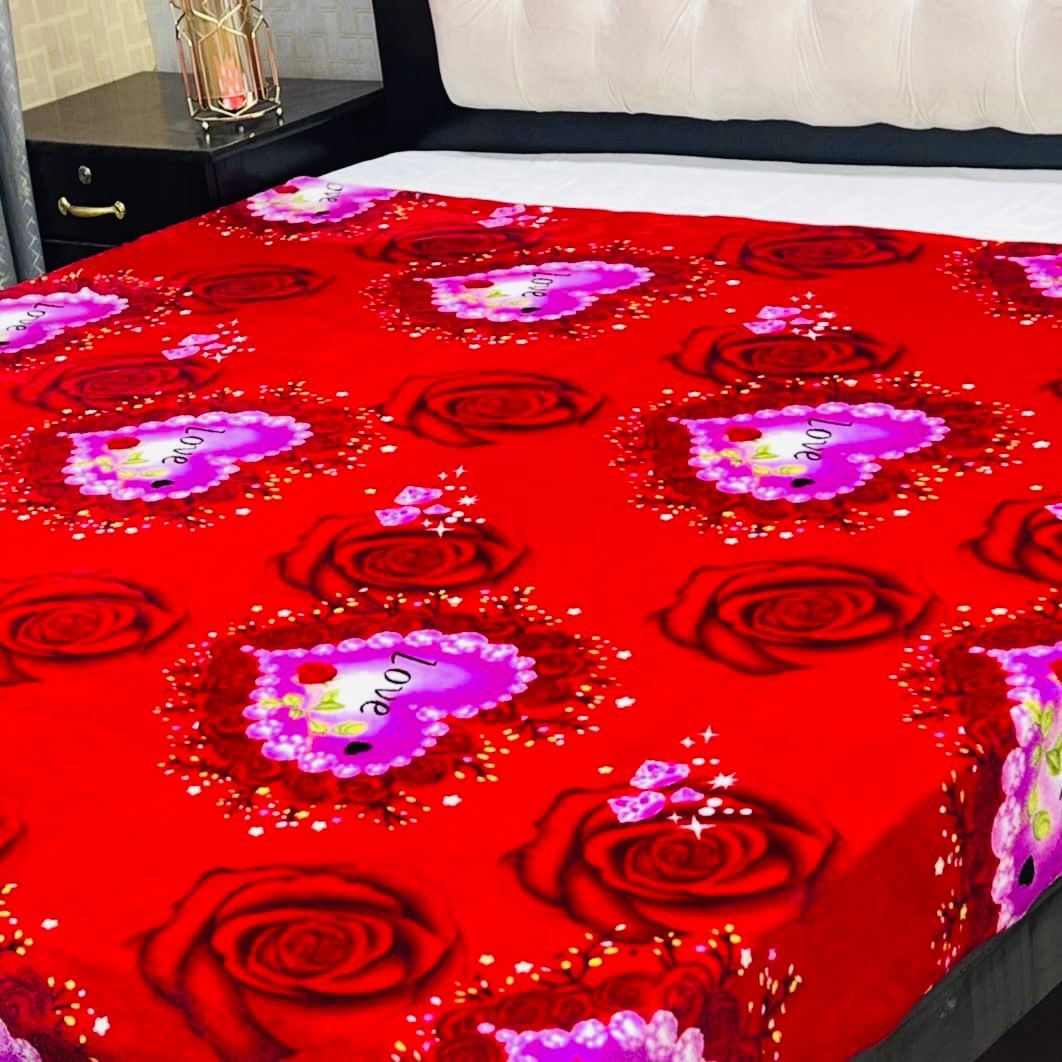 Soft Fleece Blanket – Double Bed (Design #19)