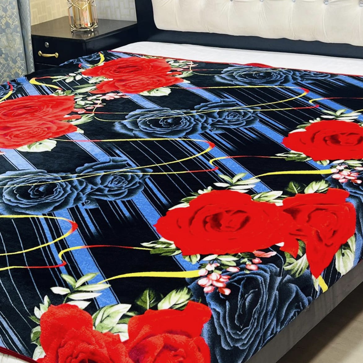 Soft Fleece Blanket – Double Bed (Design #08)