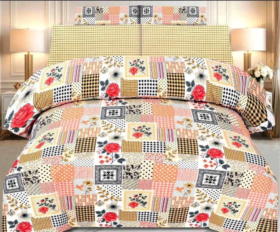 100% Pure Cotton Bedsheet Set – Sunlit